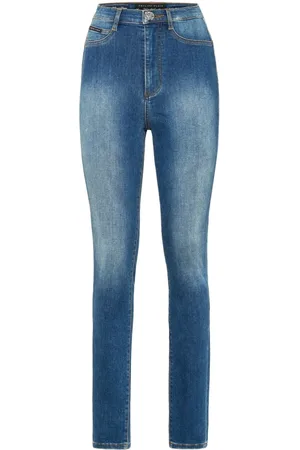 Philipp Plein Donna, Jeans, Blu, W27, new