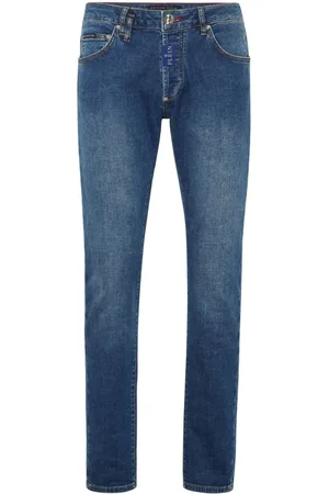 Philipp Plein Uomo, Jeans, Blu, W36, new