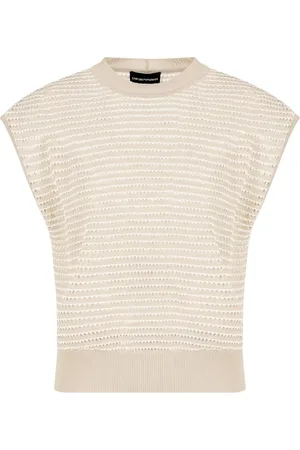 Emporio Armani Donna, Maglie, Grigio, M, new