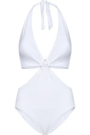 FISICO Donna, Costumi da bagno, Bianco, M, new