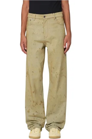 Msgm Uomo, Jeans, Verde, M, new