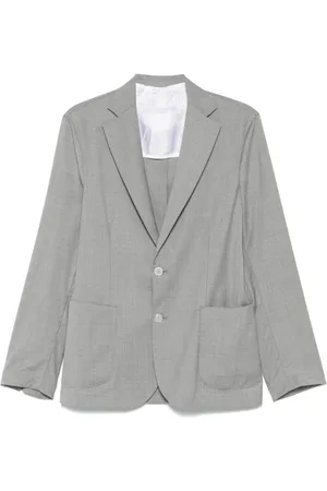 BARBA Uomo, Giacche, Grigio, L, new