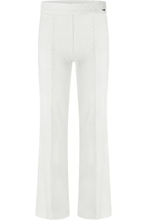 Cambio Donna, Pantaloni, Bianco, M, new