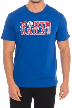 North Sails Uomo, Top, Blu, L, new