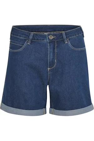 Kaffe Donna, Pantaloncini, Blu, 3Xl, new