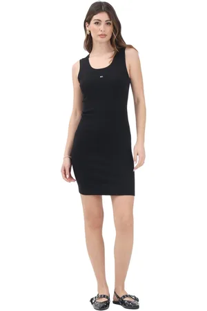 Tommy Hilfiger Donna, Abiti, Nero, L, new