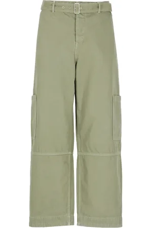 Maison Kitsuné Uomo, Pantaloni, Verde, W31, new