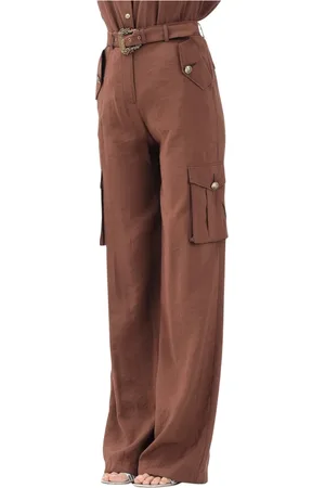 VERSACE Donna, Pantaloni, Marrone, XS, new