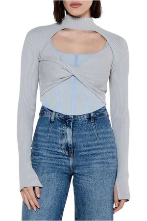 Patrizia Pepe Donna, Maglie, Grigio, XS, new