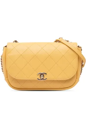 CHANEL Donna, Pre-owned, Giallo, Taglia unica, used