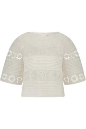 Fabienne Chapot Donna, Camicette , Bianco, M, new