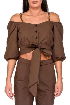 Patrizia Pepe Donna, Camicette , Marrone, M, new