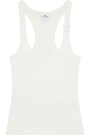Courrèges Donna, Top, Bianco, M, new