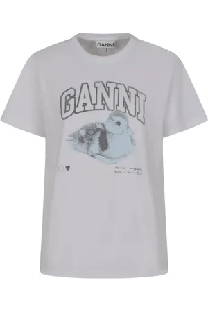 Ganni Donna, Top, Bianco, XS, new