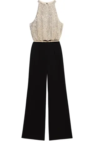 Oltre Donna, Jumpsuits, Nero, M, new