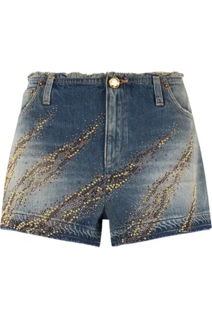 Roberto Cavalli Donna, Pantaloncini, Blu, S, new