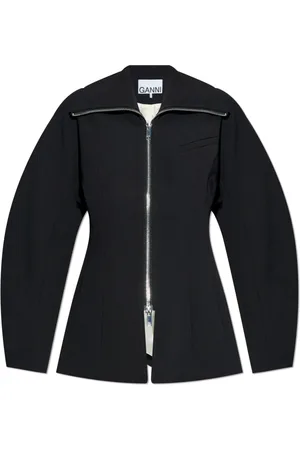Ganni Donna, Giacche, Nero, S, new