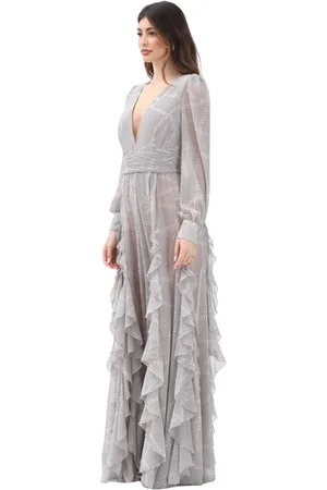 Elisabetta Franchi Donna, Abiti, Grigio, XL, new