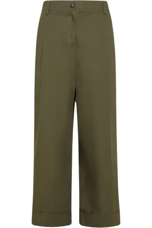 MOMONÍ Donna, Pantaloni, Verde, S, new