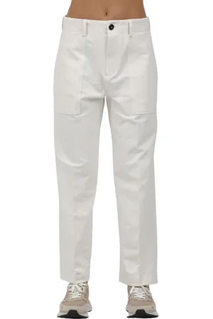 Circolo Donna, Pantaloni, Bianco, S, new