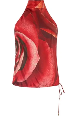 Roberto Cavalli Donna, Top, Rosso, M, new