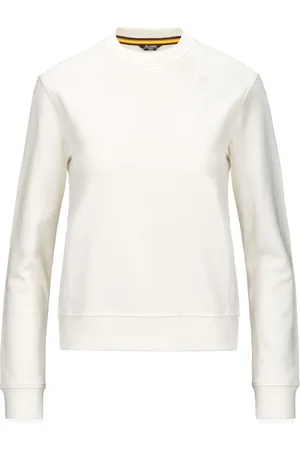 K-Way Donna, Felpe, Bianco, M, new