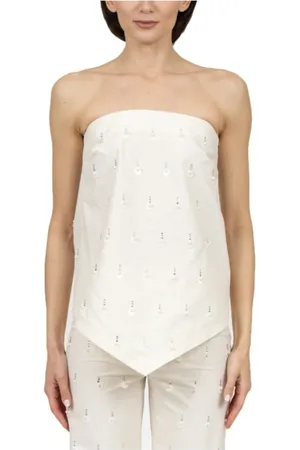 ERIKA CAVALLINI Donna, Top, Bianco, M, new