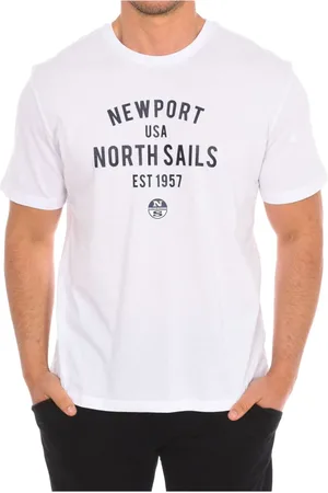 North Sails Uomo, Top, Bianco, M, new