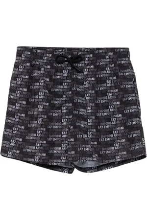 EA7 Uomo, Costumi da bagno, Nero, L, new