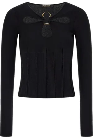 Roberto Cavalli Donna, Maglie, Nero, L, new