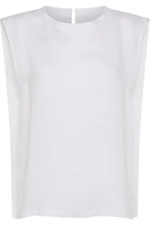 MOMONÍ Donna, Top, Bianco, XS, new