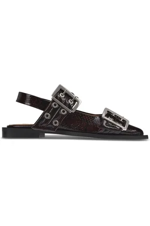 Ganni Donna, Scarpe, Marrone, 37 EU, new