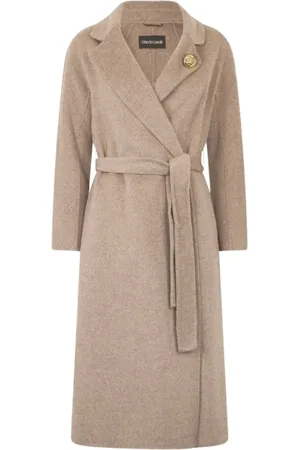 Roberto Cavalli Donna, Cappotti, Marrone, M, new