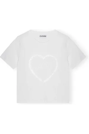 Ganni Donna, Top, Bianco, L, new