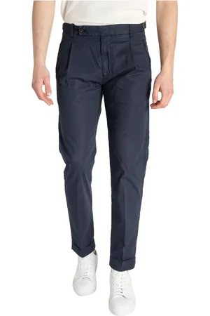 Berwich Uomo, Pantaloni, Blu, 2Xl, new