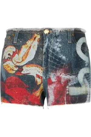 Roberto Cavalli Donna, Pantaloncini, Multicolore, L, new