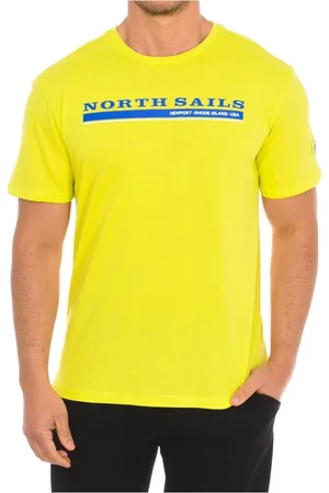 North Sails Uomo, Top, Giallo, XL, new
