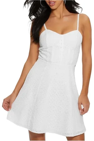 Guess Donna, Abiti, Bianco, S, new