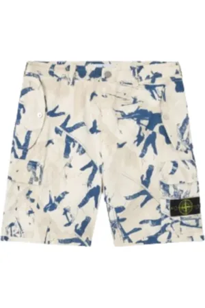 Stone Island Uomo, Pantaloncini, Bianco, W31, new
