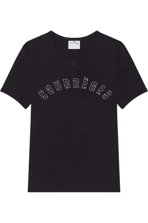 Courrèges Donna, Top, Nero, M, new