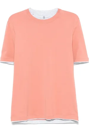 Brunello Cucinelli Uomo, Top, Arancione, L, new