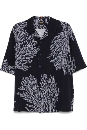 HUGO BOSS Uomo, Magliette, Blu, XL, new