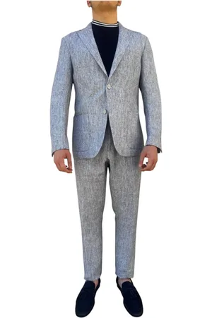 ELEVENTY Uomo, Abiti Uomo, Blu, L, new