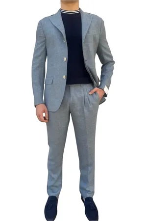 ELEVENTY Uomo, Abiti Uomo, Blu, L, new