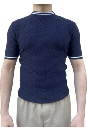ELEVENTY Uomo, Maglie, Blu, S, new