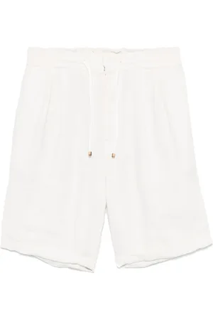 Brunello Cucinelli Uomo, Pantaloncini, Bianco, M, new