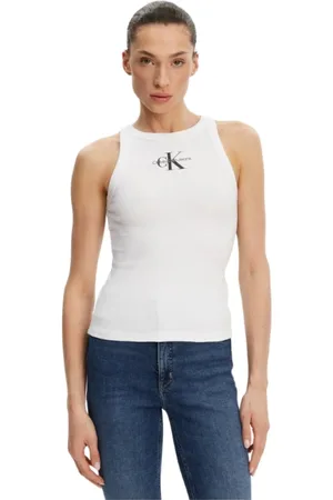 Calvin Klein Donna, Top, Bianco, M, new