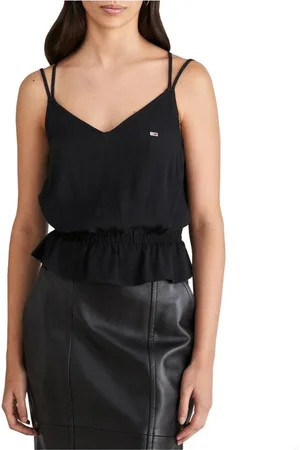 Tommy Hilfiger Donna, Top, Nero, XS, new