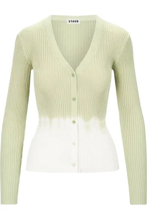 Staud Donna, Maglie, Verde, M, new