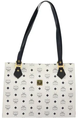 MCM Donna, Pre-owned, Bianco, Taglia unica, used